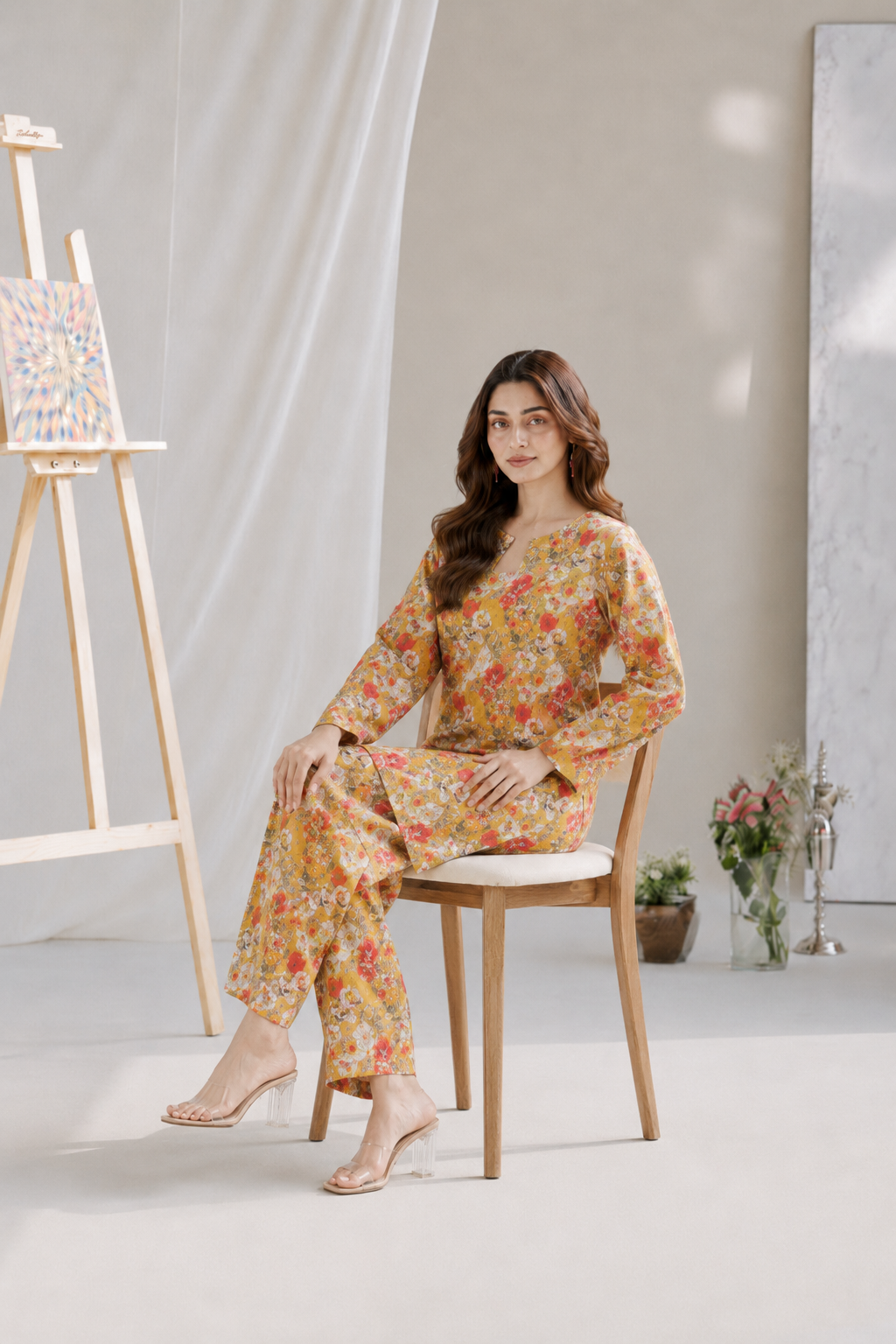 Citrine Petals 2pc Printed