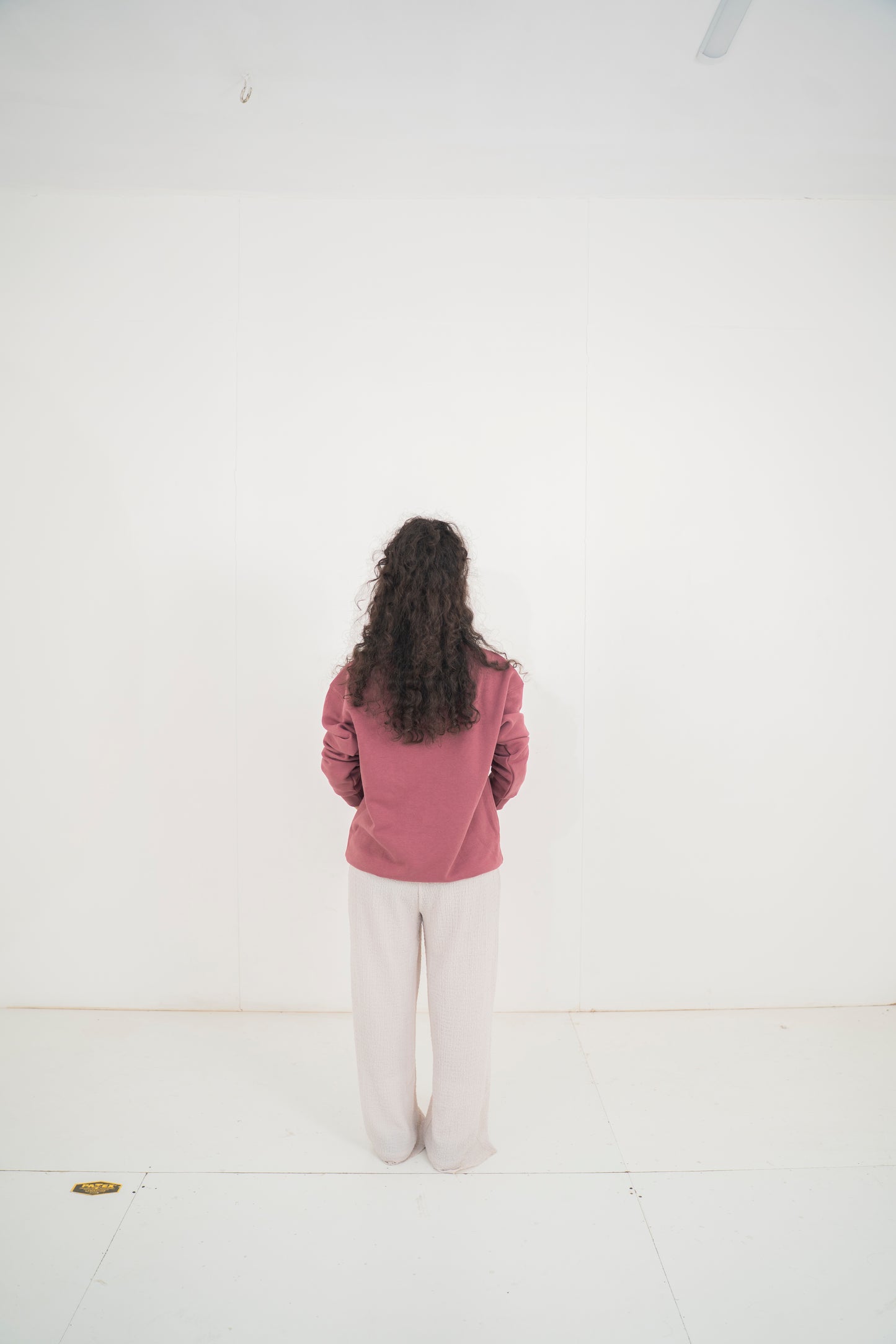 Mauve oversized sweatshirt