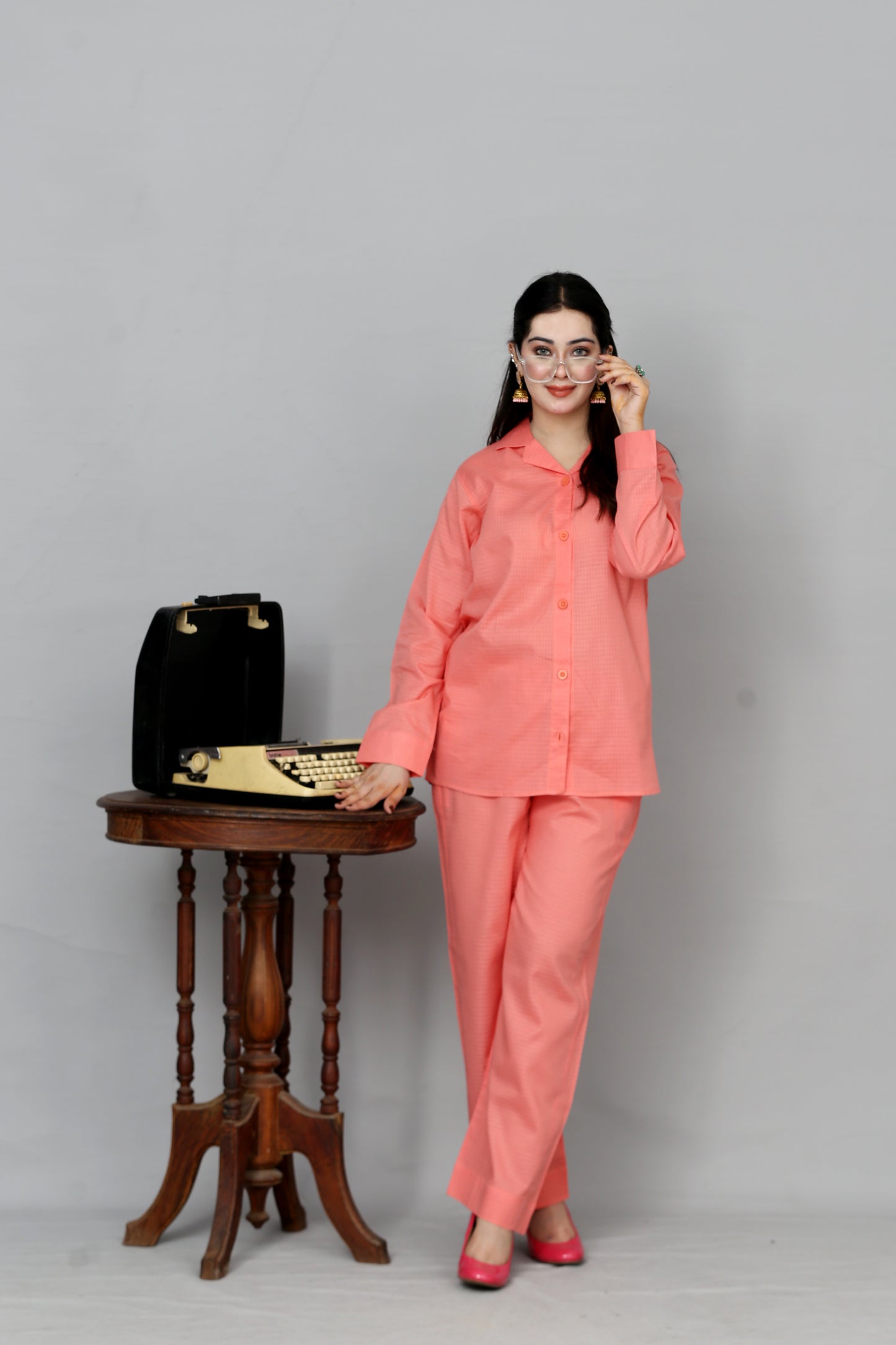 Dusky Pink Coord Set