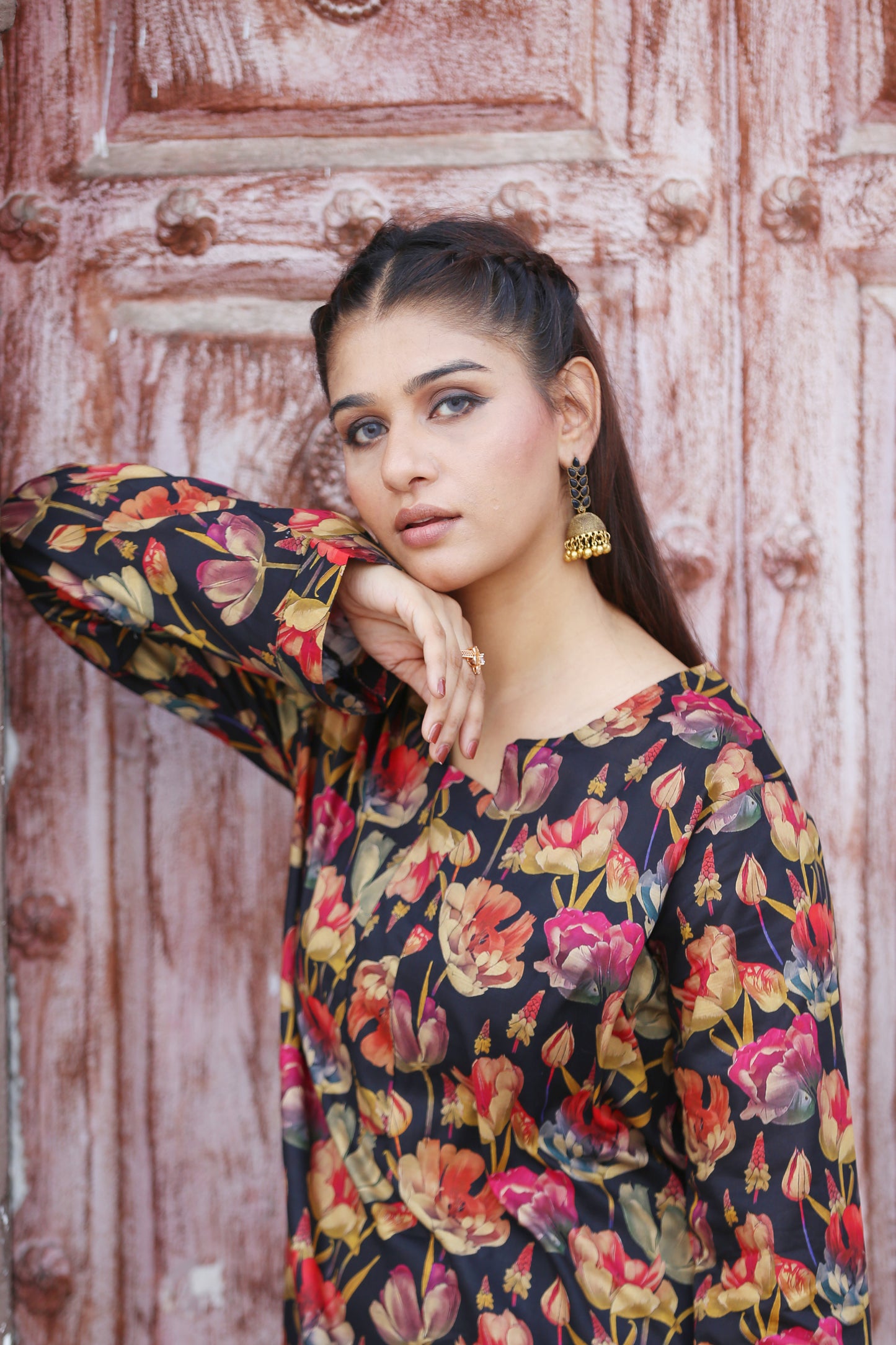 Bloom Noir 2pc farshi set