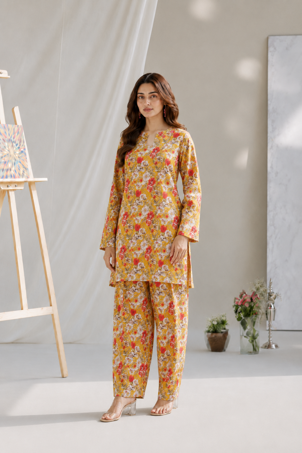 Citrine Petals 2pc Printed